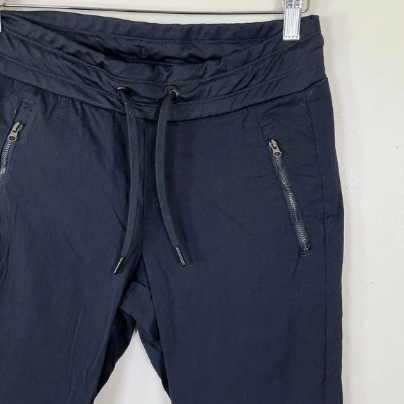 Vina Womens Size Small Nylon Drawstring Black Jogger - Picture 5 of 12